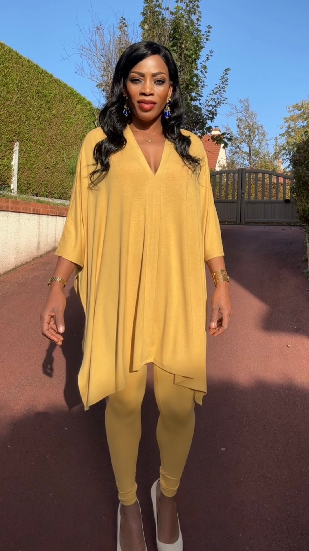 2 Piece Crop Top Legging Set