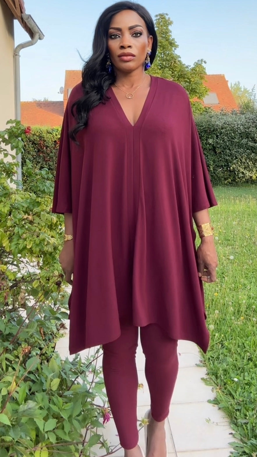 2 Piece Crop Top Legging Set