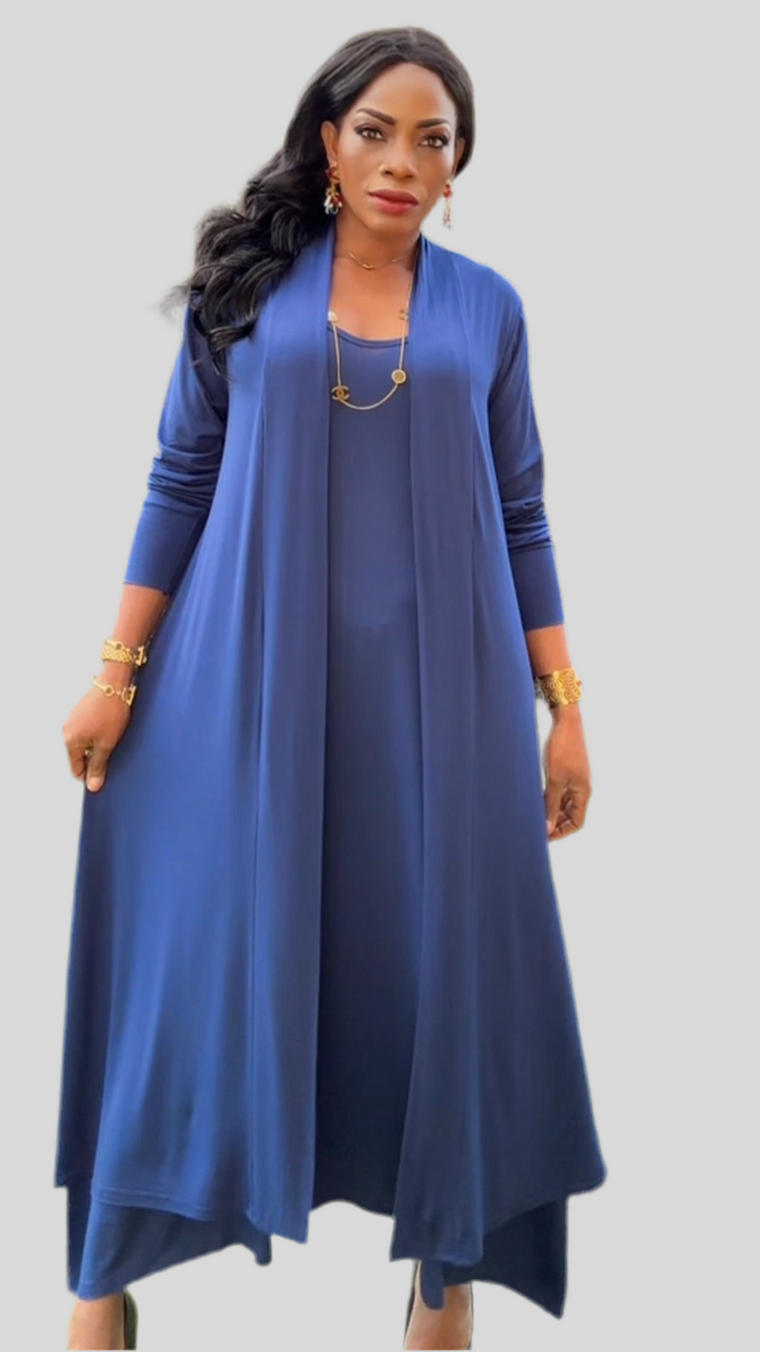 Ensemble détente femme gilet &amp; robe