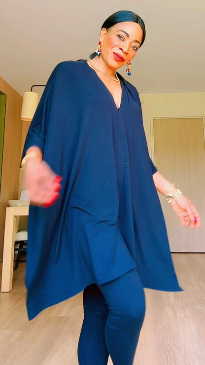 Ensemble Poncho Mary &amp; legging