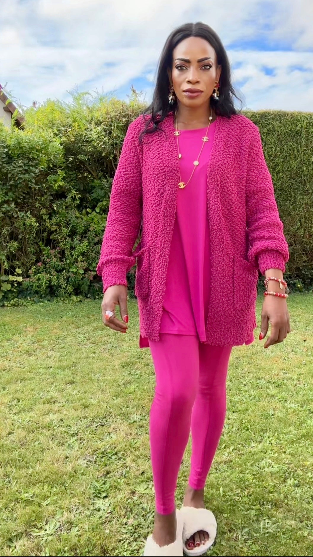 Ensemble Détente Stretch, t-shirt et legging avec poches